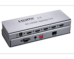 HDMI-splitter, 1 till 4 HDMI2.0 4K/60Hz